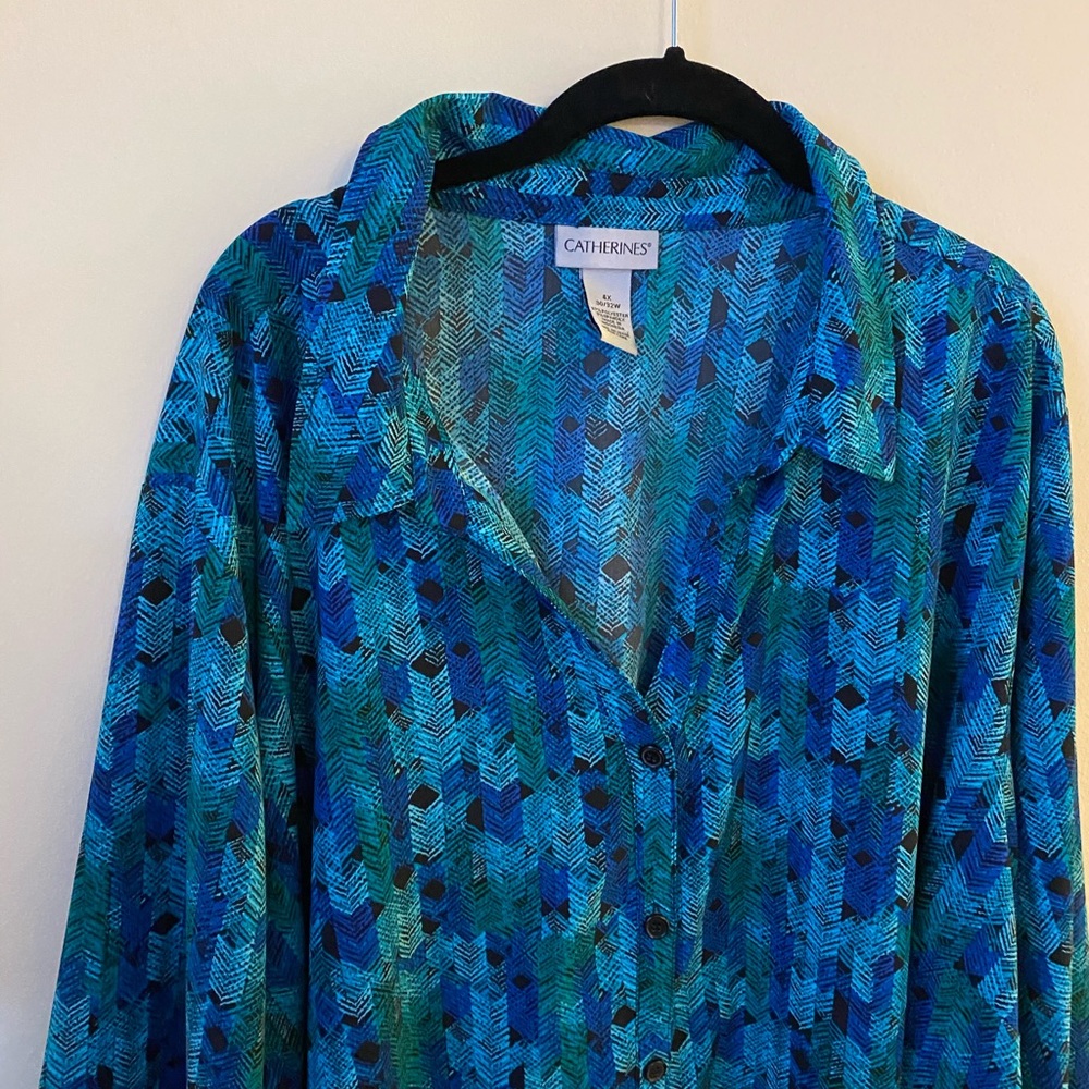 4x green dress shirt